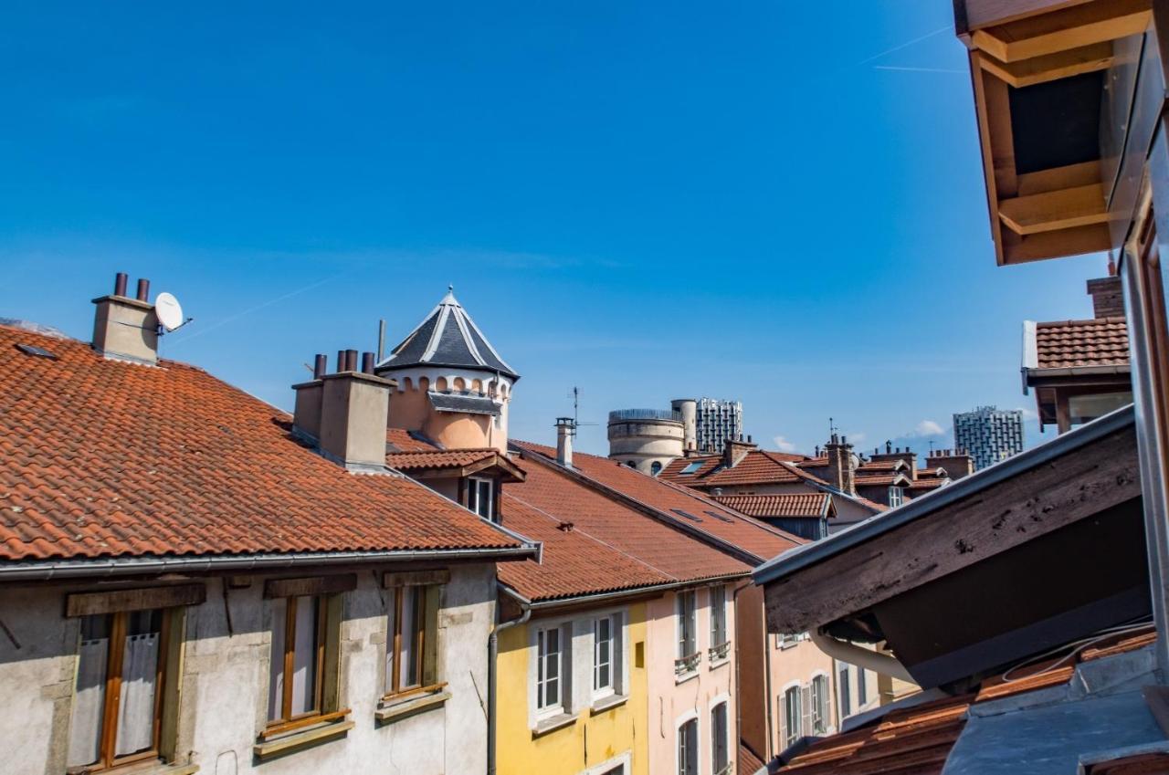 Appartement Sur Les Toits 2 Pieces Cocooning Grenoble Dış mekan fotoğraf